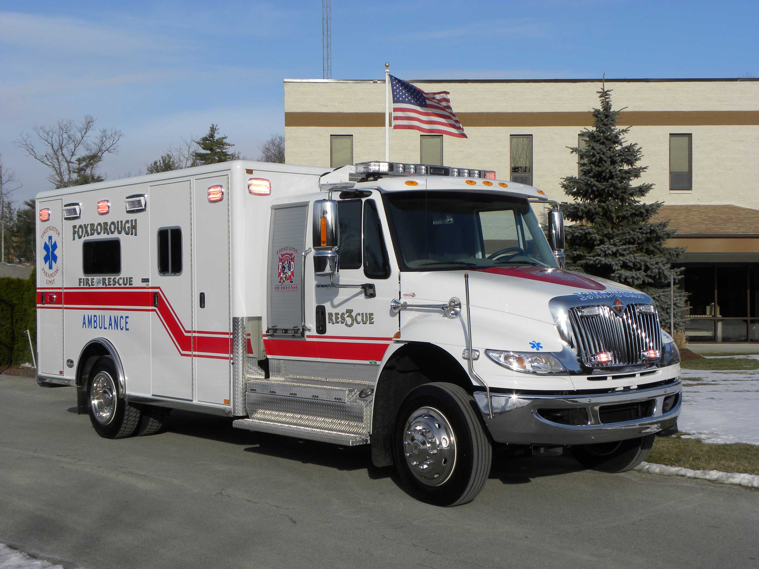 Foxborough, MA - Horton Type I Ambulance
