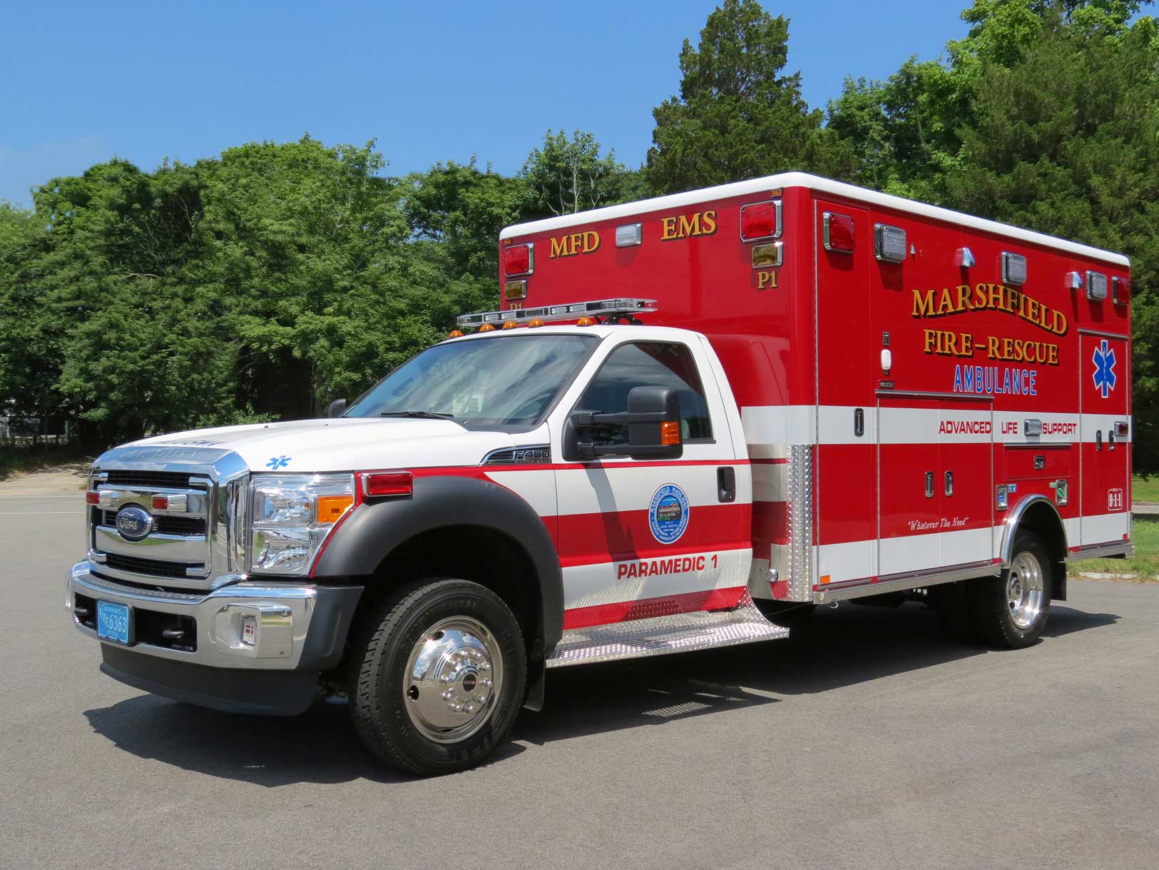 Marshfield, MA - Horton Type I Ambulance