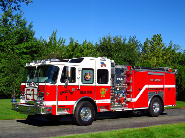 Newton, MA EOne Custom Pumper Greenwood Emergency Vehicles, LLC