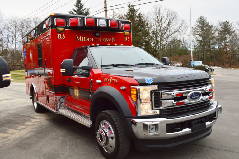 Middletown, RI – (2) Wheeled Coach Type I Ambulances – Greenwood