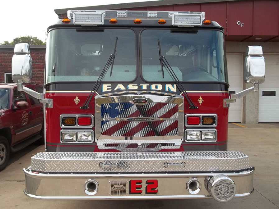 Easton Ma E One Custom Pumper Greenwood Emergency Vehicles Llc