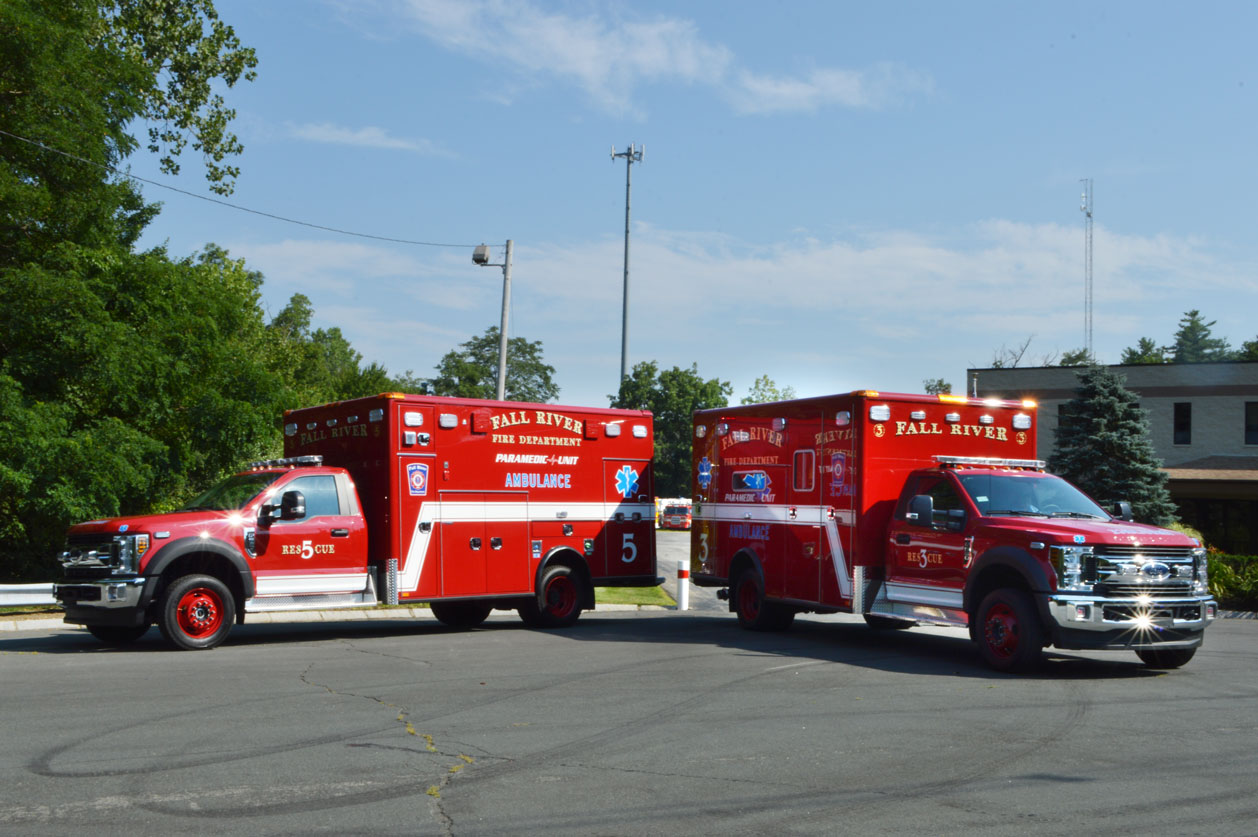 Fall River, MA - (2) Horton Type I Ambulances