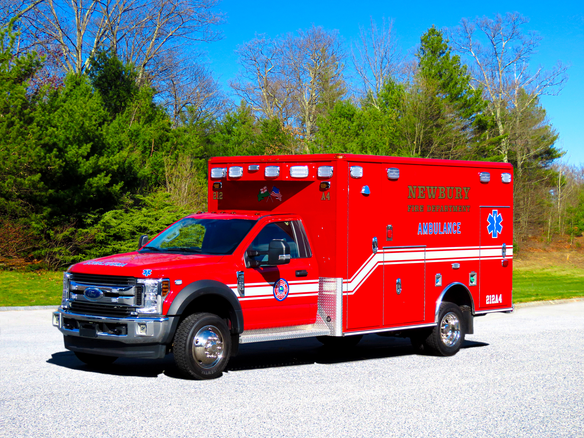 Newbury, MA - Wheeled Coach Type I Ambulance