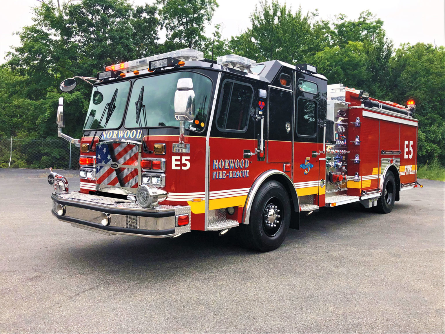 Norwood, MA EOne Rescue Pumper
