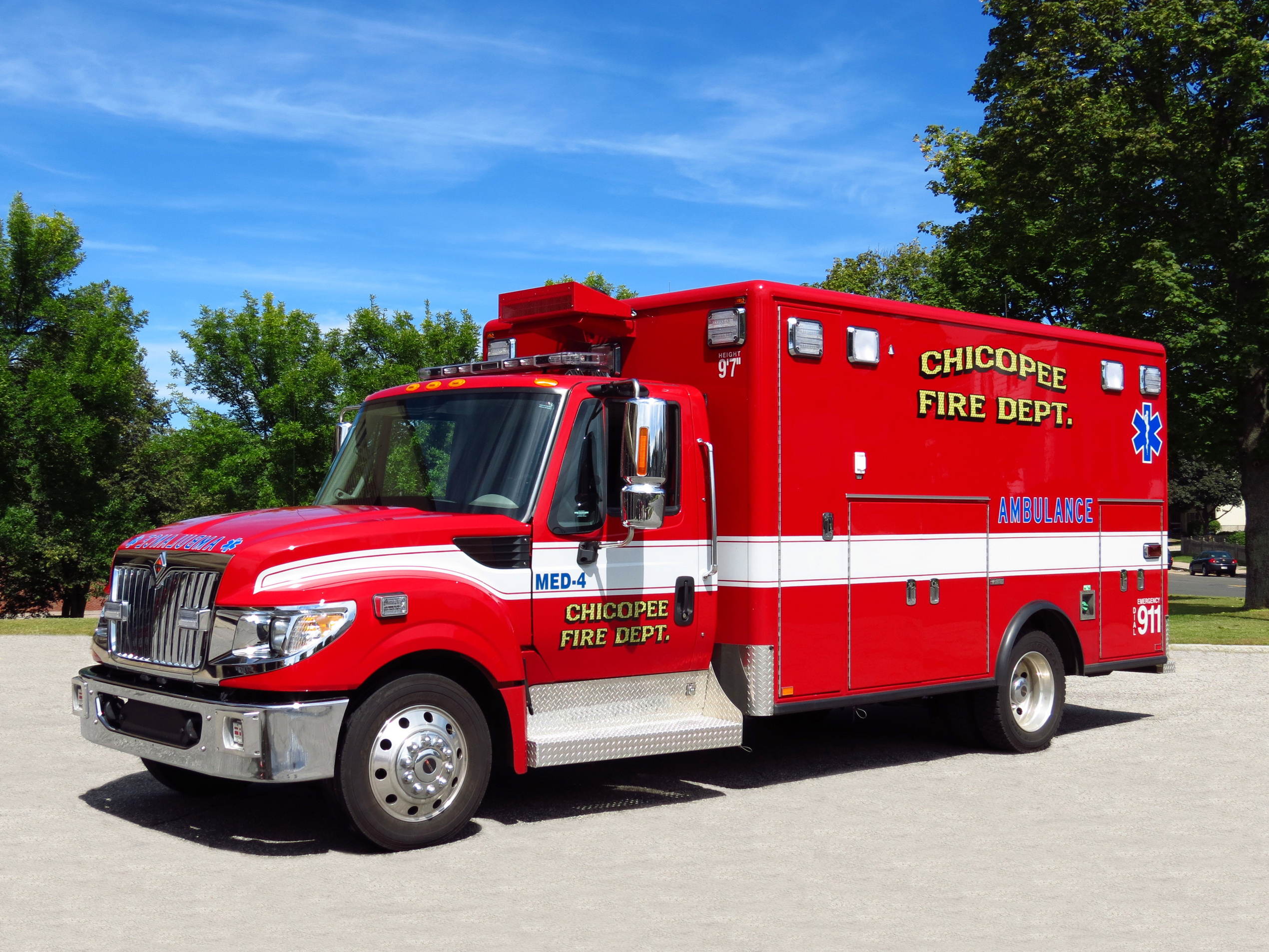 Chicopee, MA - Horton Terrastar Type I Ambulance