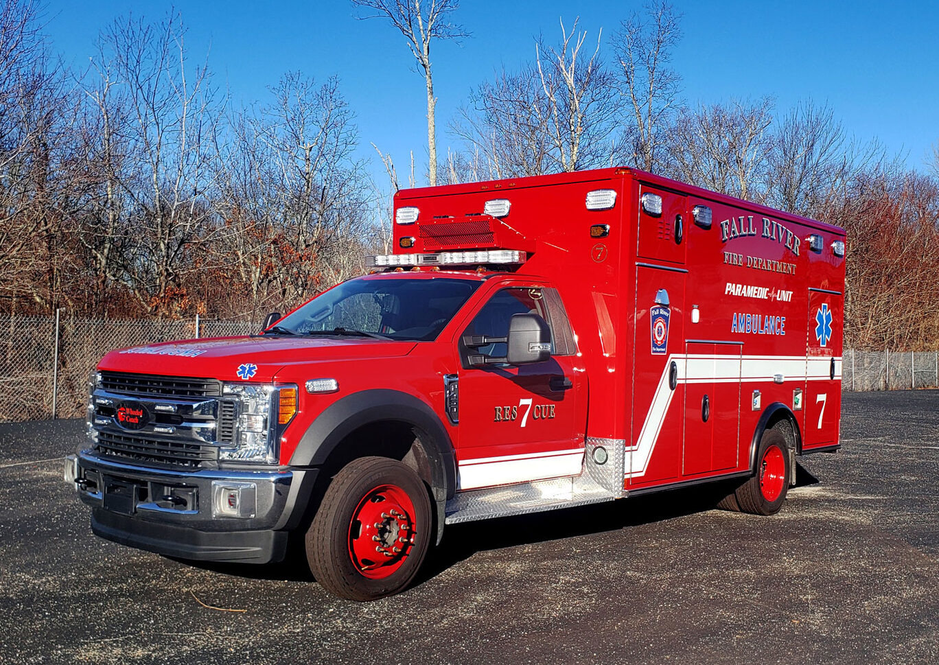 Fall River, MA - Wheeled Coach Type I Ambulance