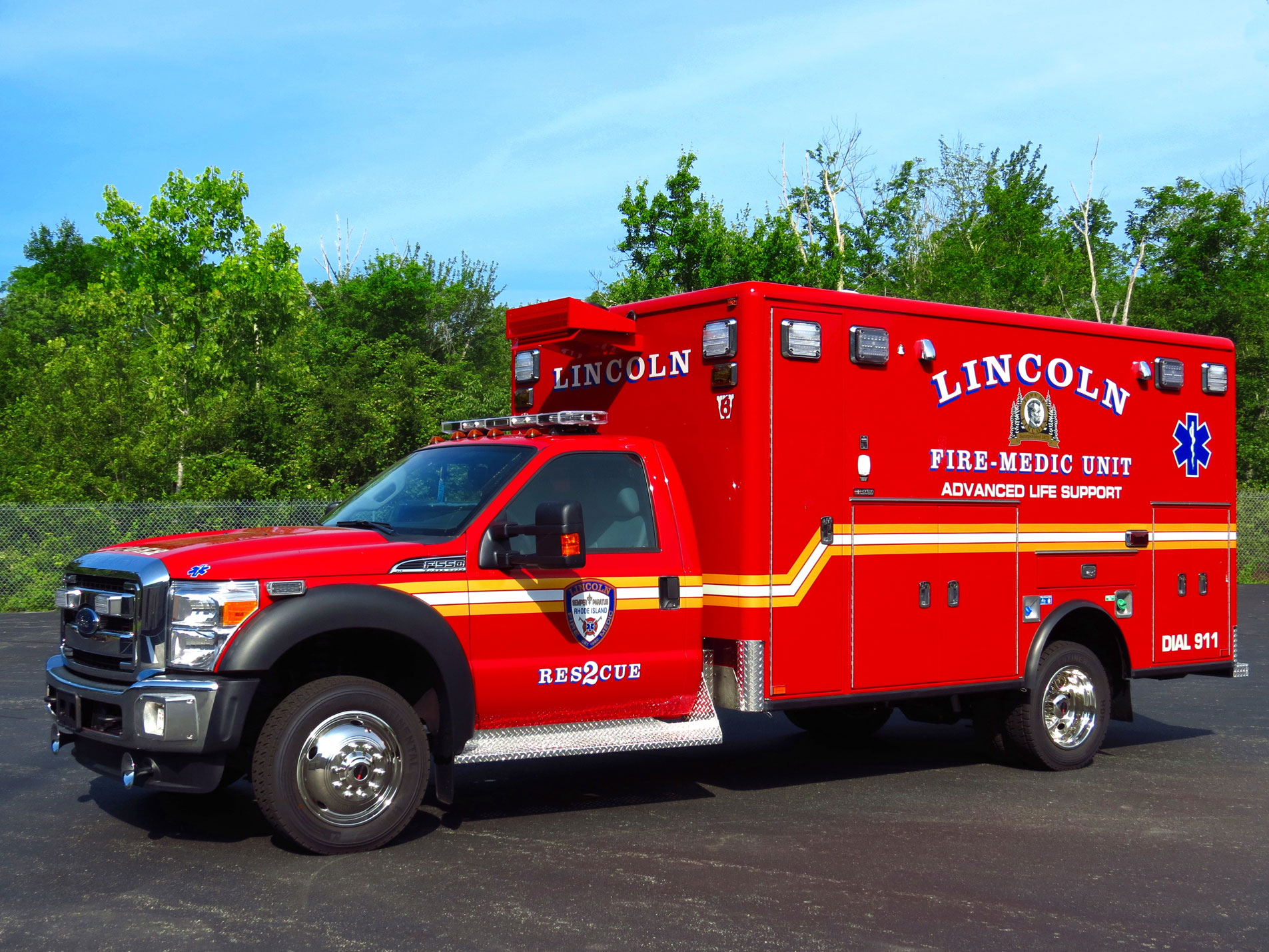 Lincoln, RI - Horton Type I Ford Ambulance