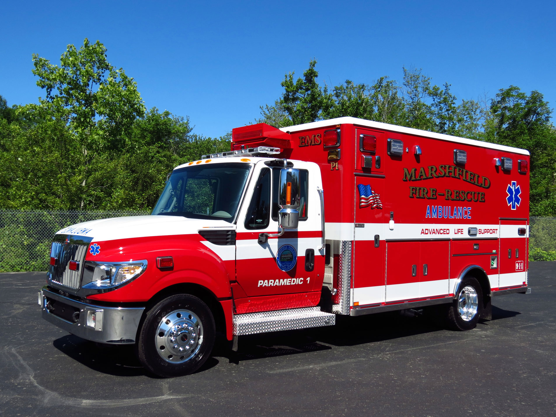 Marshfield, MA - 2014 Horton Terrastar Type I Ambulance