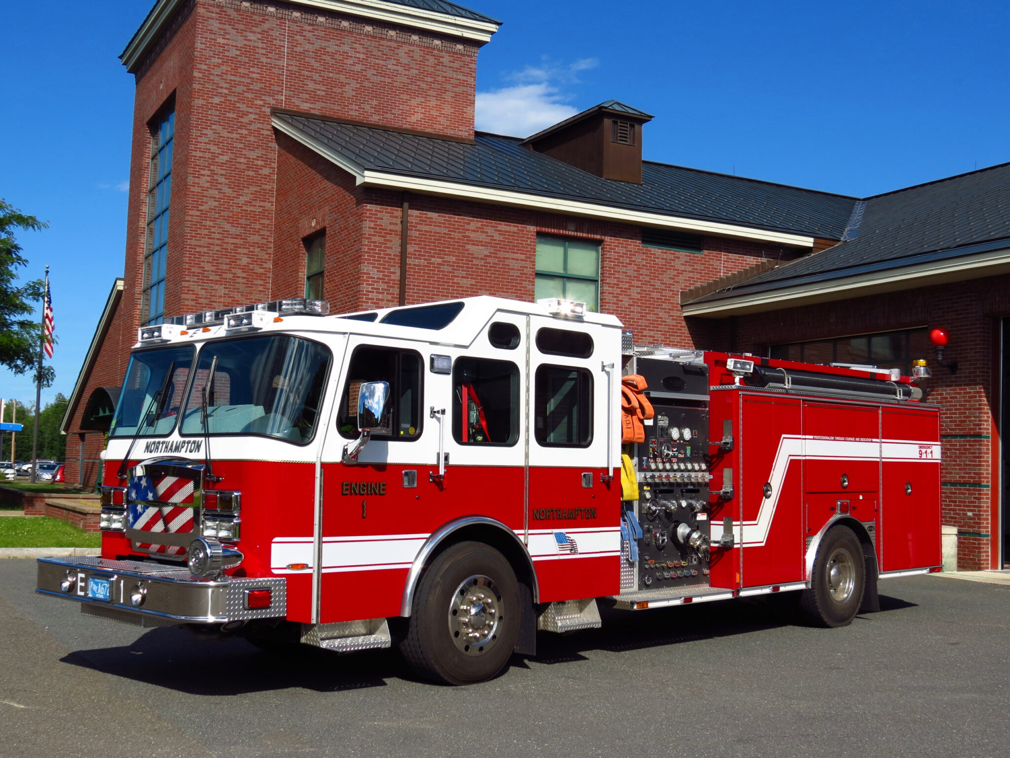 Northampton, MA EOne Custom Typhoon Pumper
