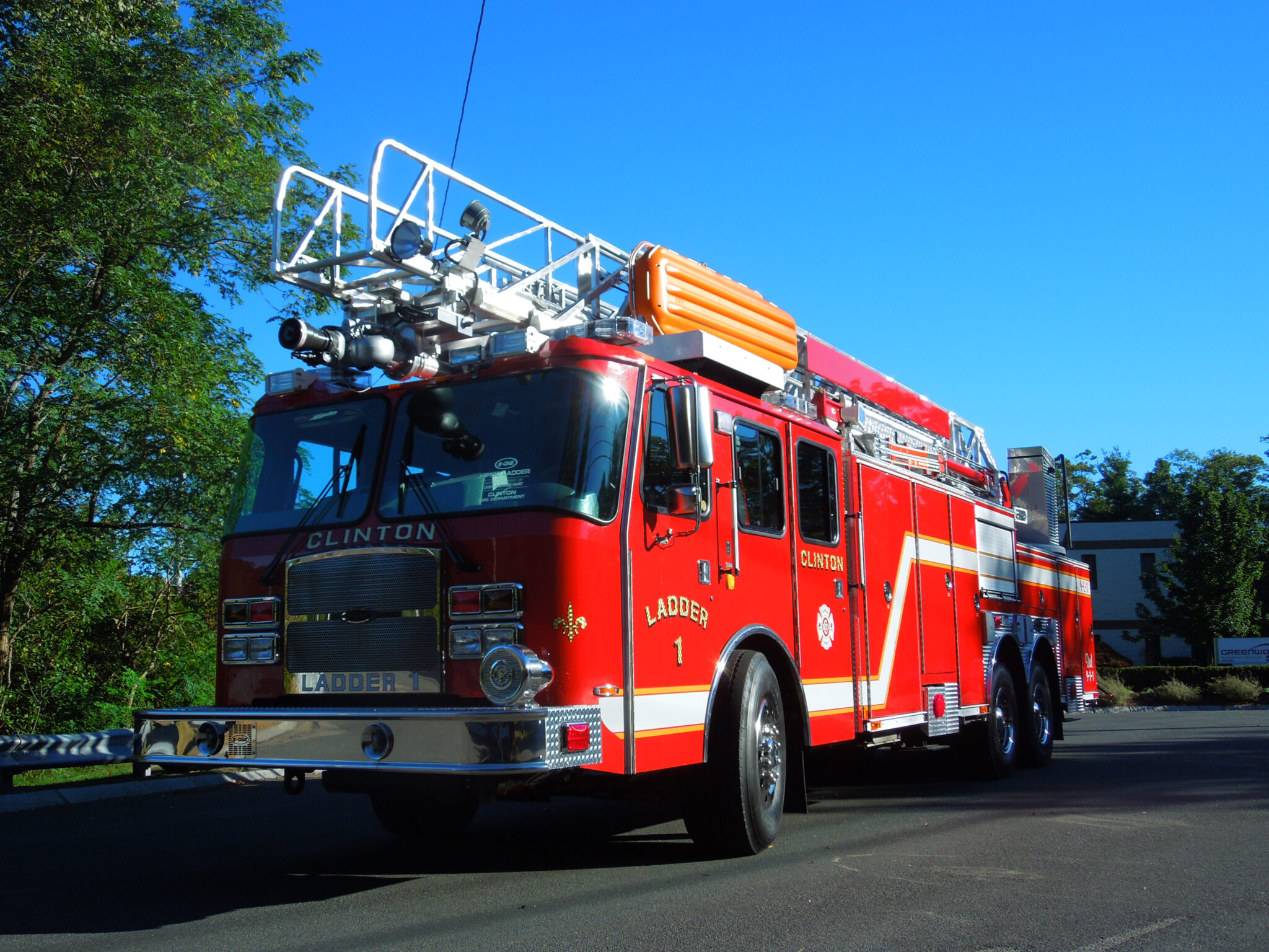 Clinton, MA EOne HP 100 Aerial Ladder