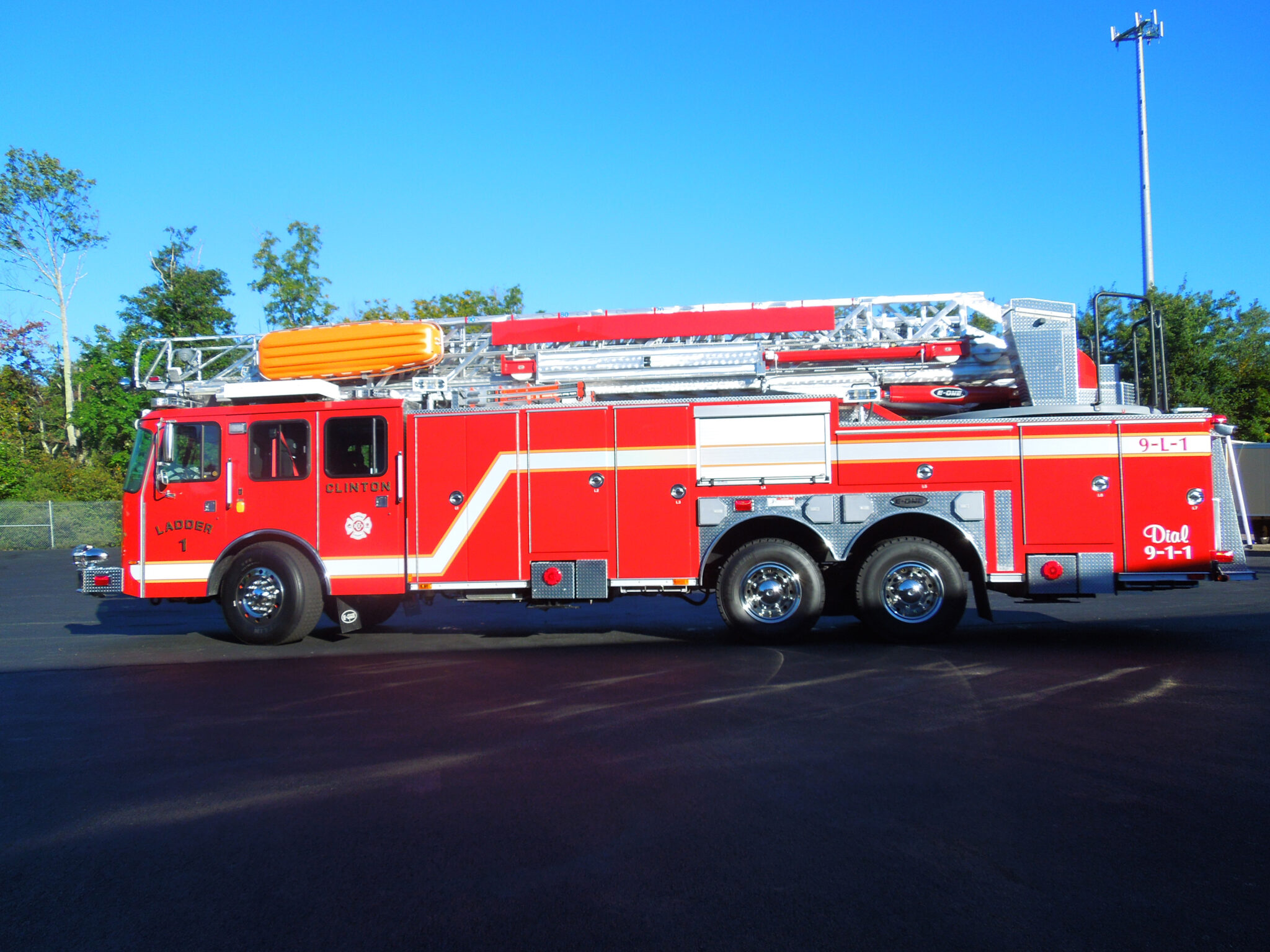 Clinton, MA EOne HP 100 Aerial Ladder Greenwood Emergency Vehicles