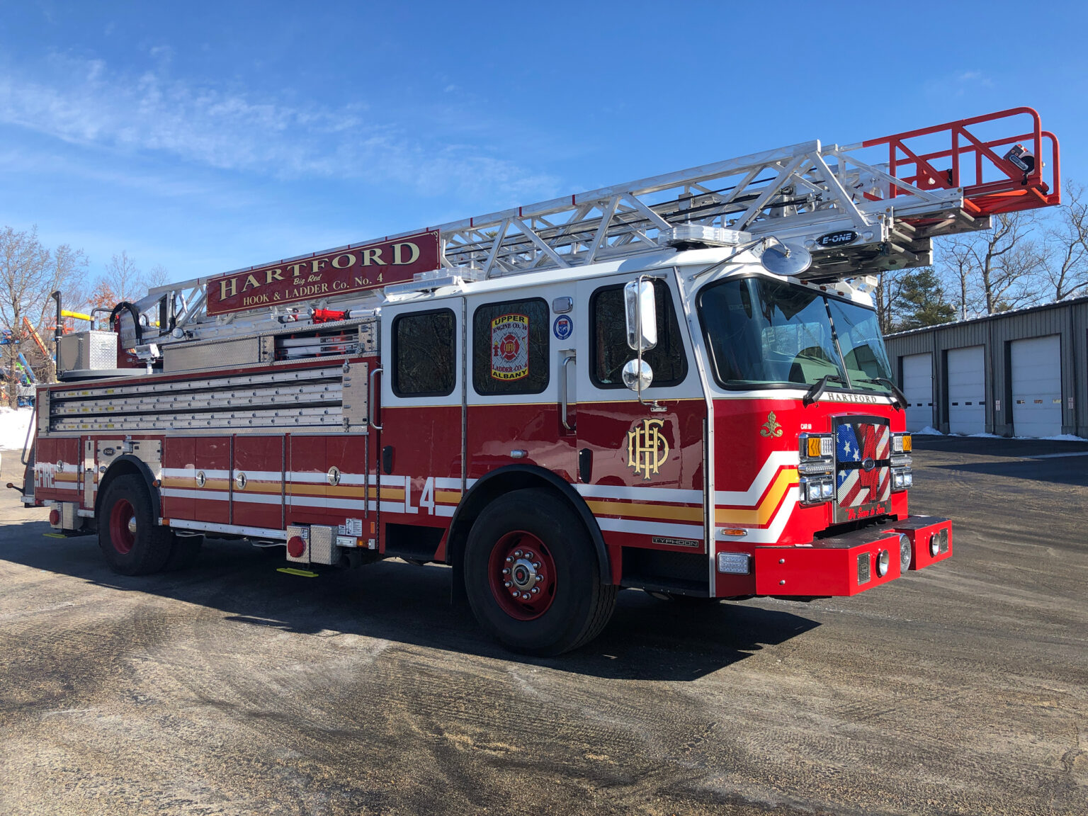Hartford, CT – E-One Aerial Ladder – Greenwood Emergency Vehicles, LLC