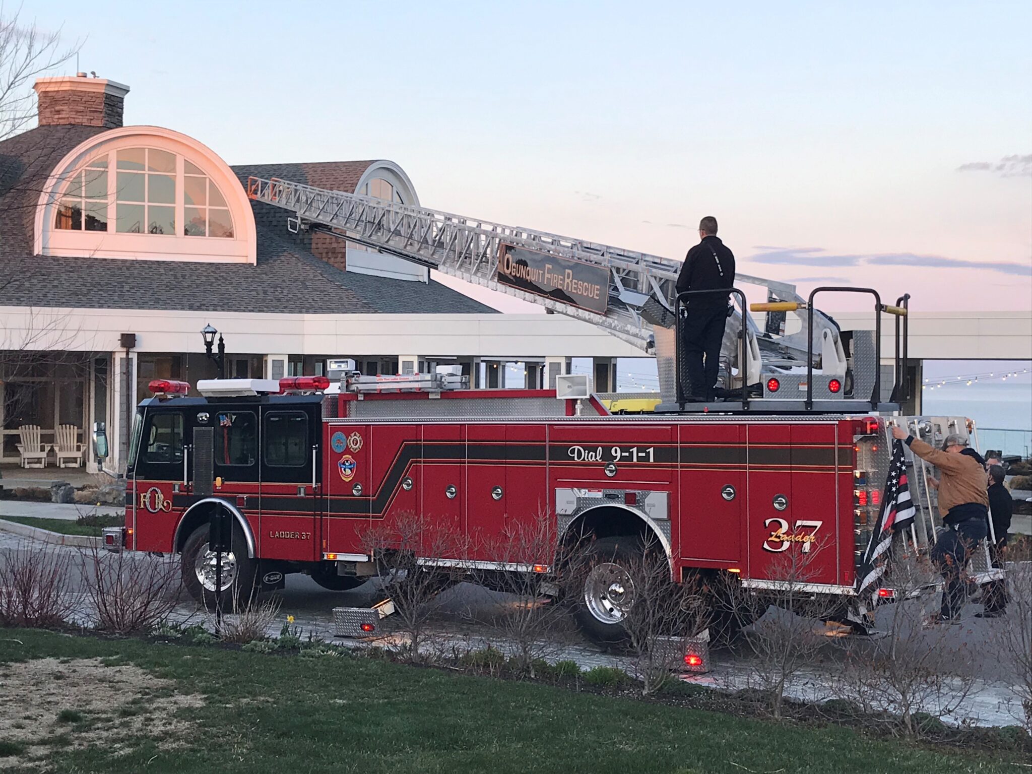 EOne ladders looking good in the State of Maine!