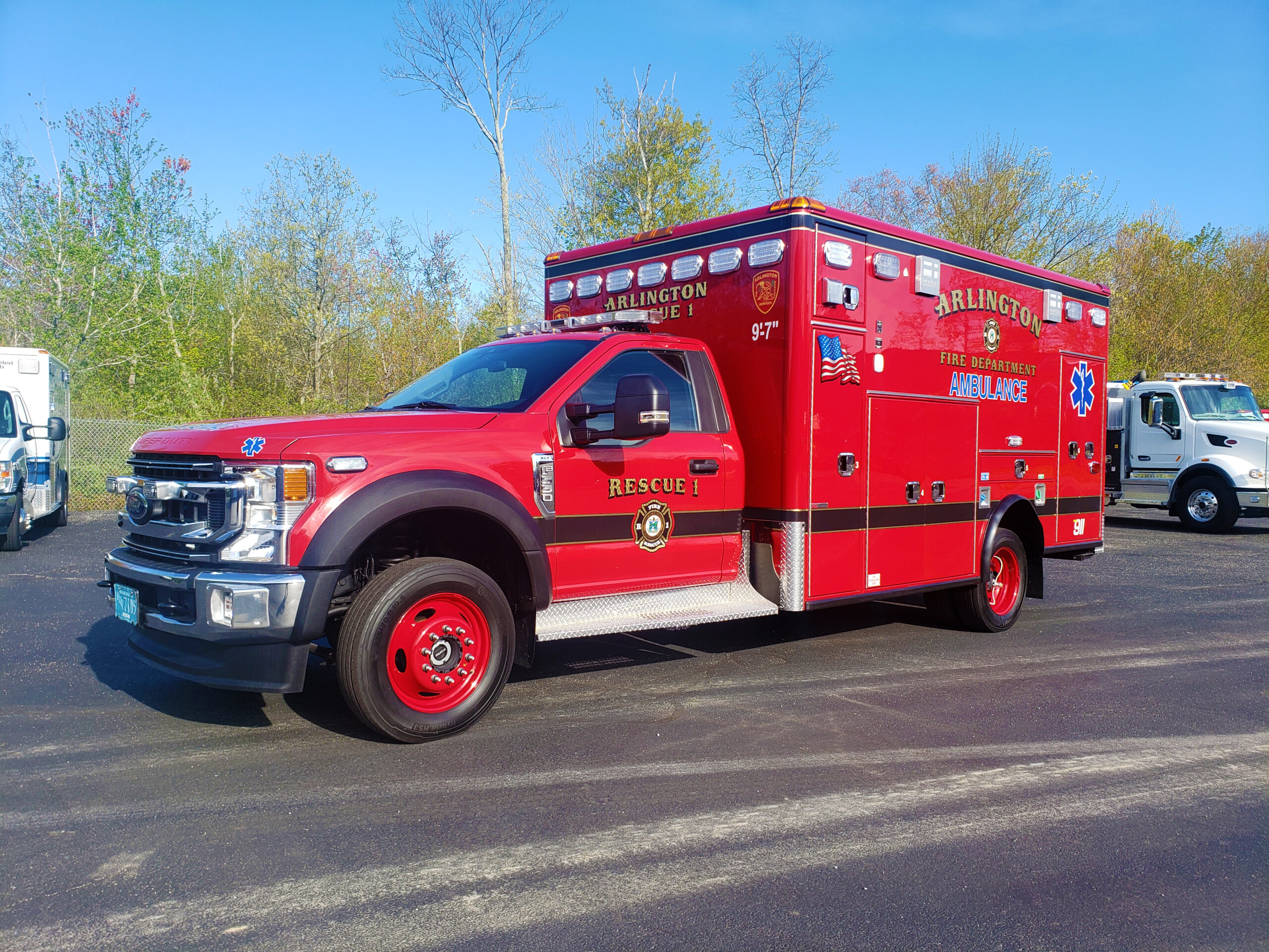 Arlington, MA - Horton / Ford F550 Type I Ambulance