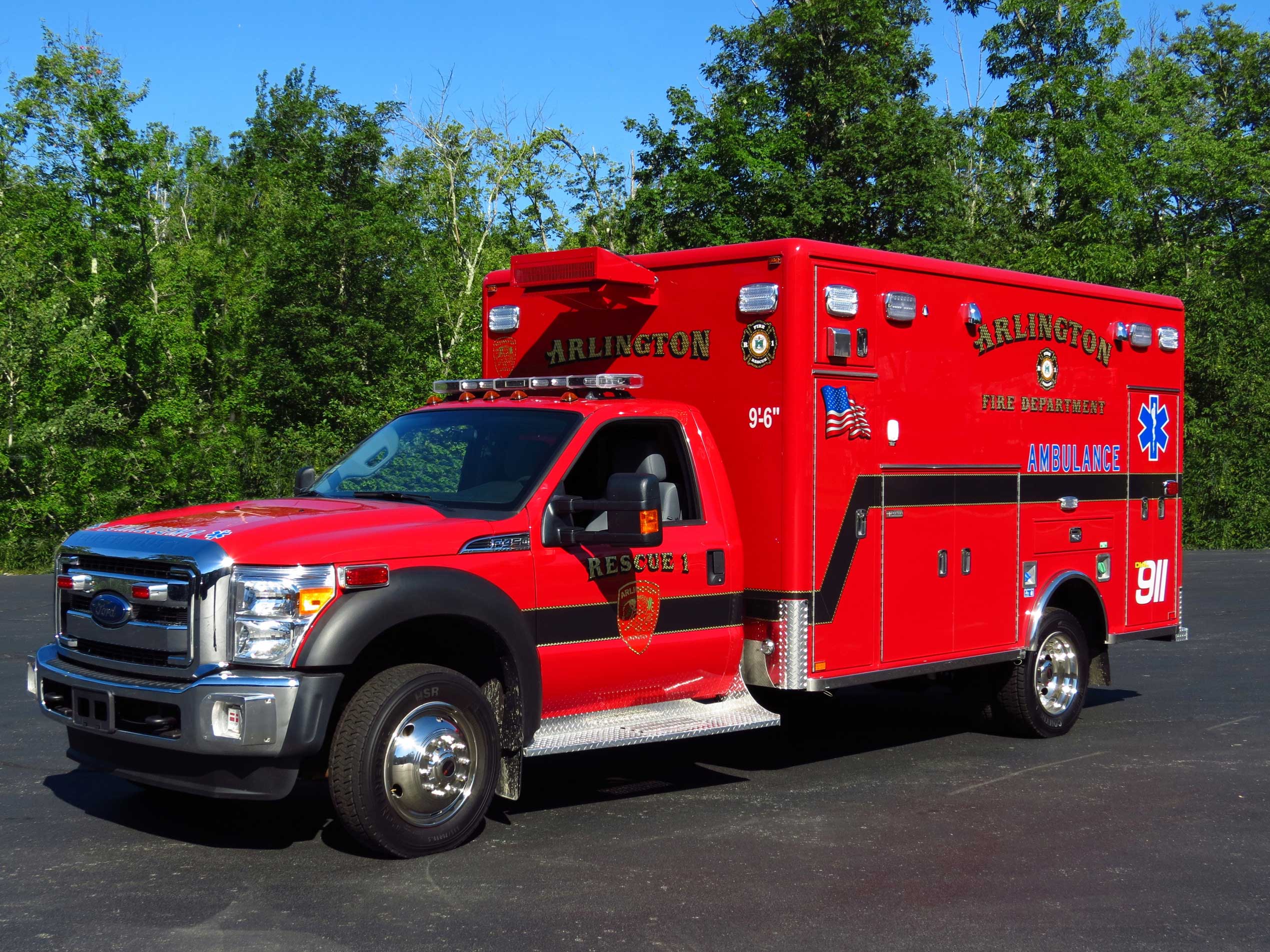 Arlington, MA - Horton 603 Type I Ambulance