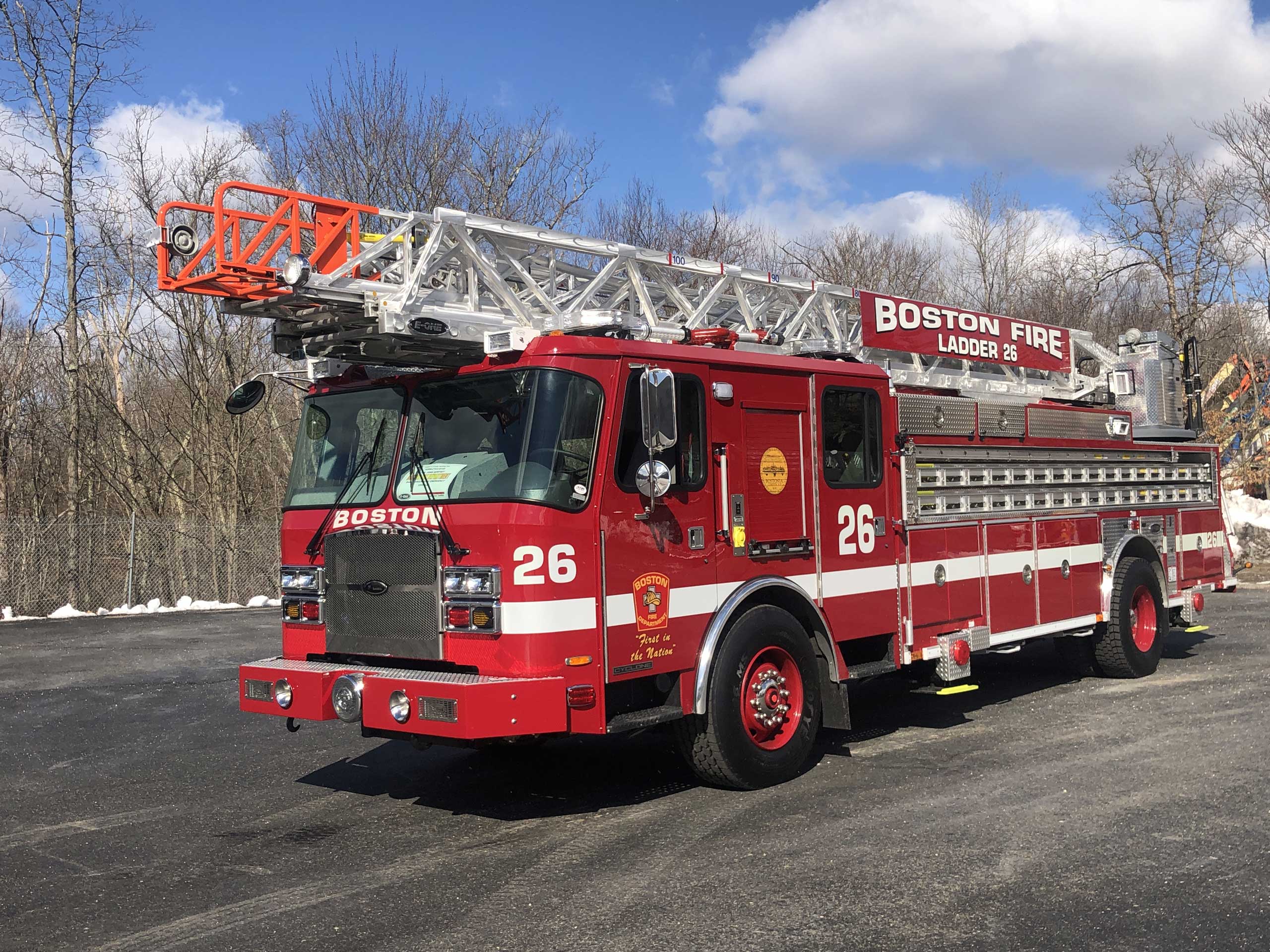 Boston, MA –  E-One 100′ Ladder 26