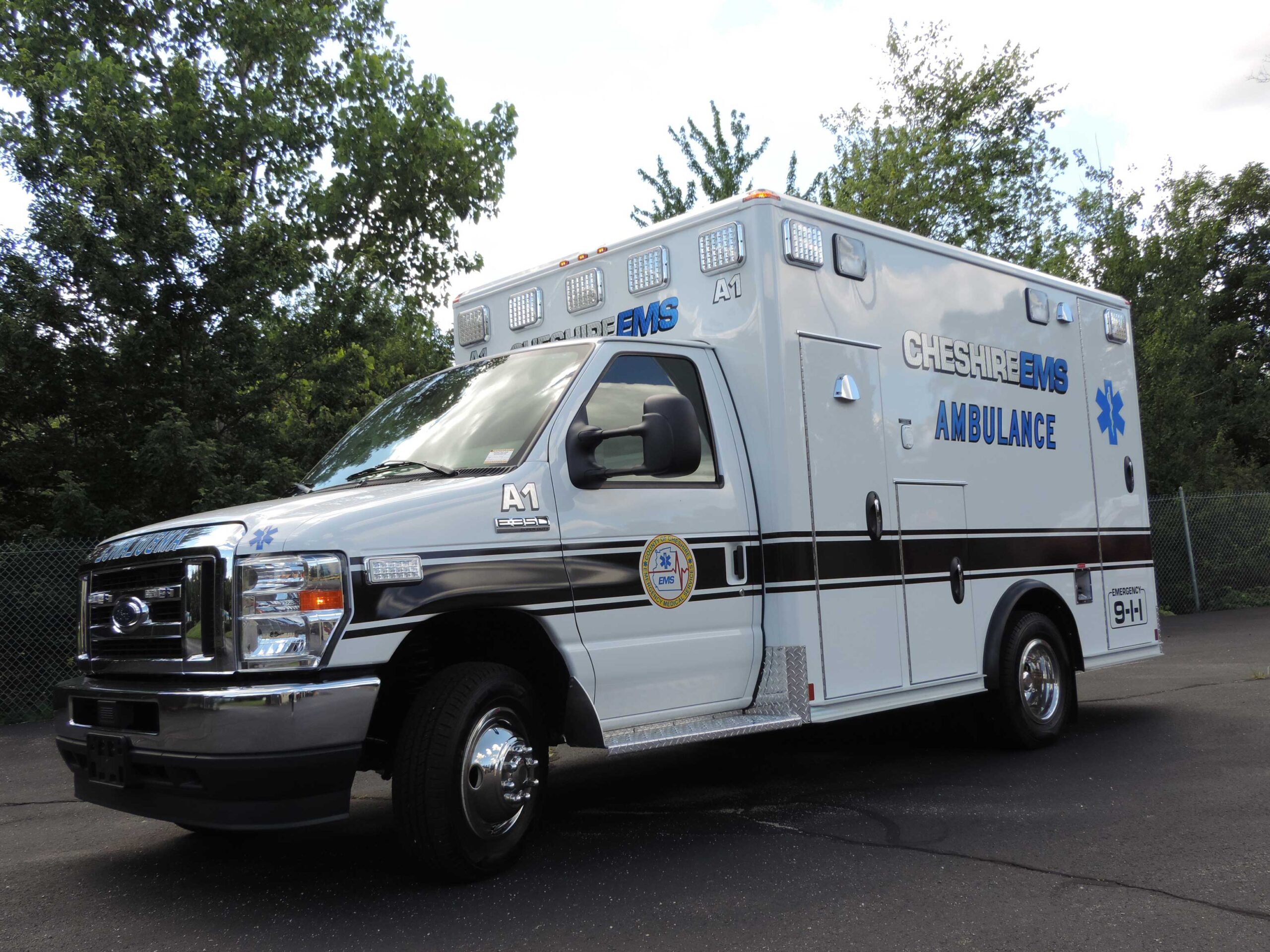 Cheshire EMS, NH - Wheeled Coach / Ford E350 Type III Ambulance