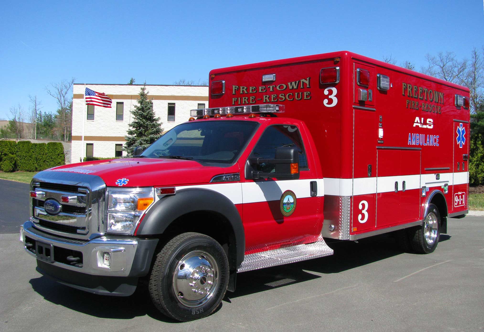 Freetown, MA - Horton 623 Type I Ambulance