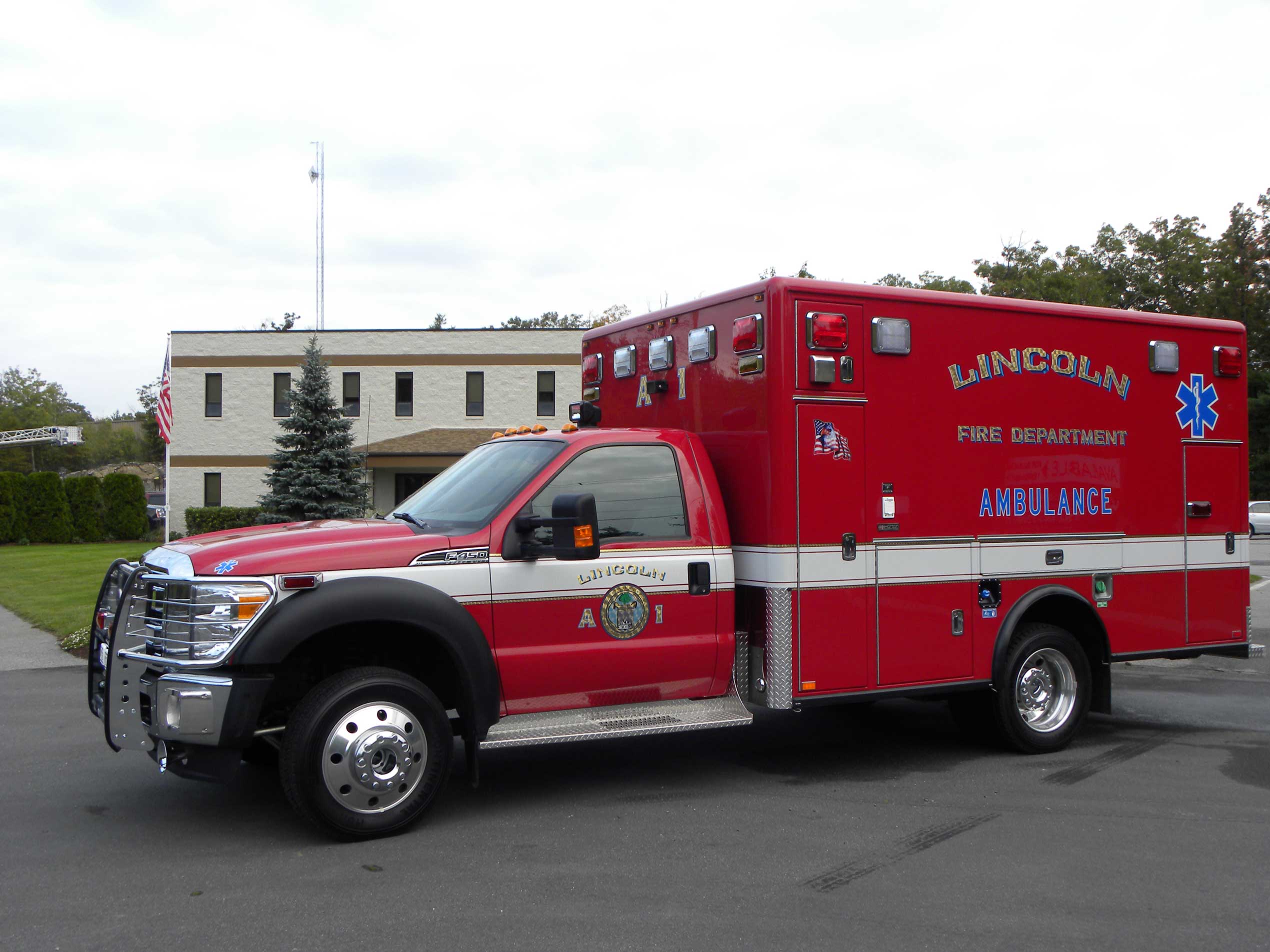 Lincoln, MA - Horton Ford Type I Ambulance