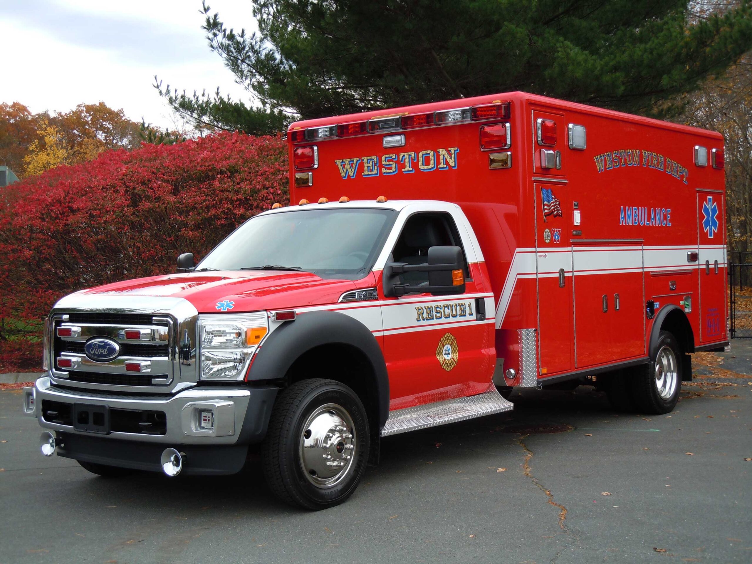 Weston, MA - Horton Ford Type I Ambulance
