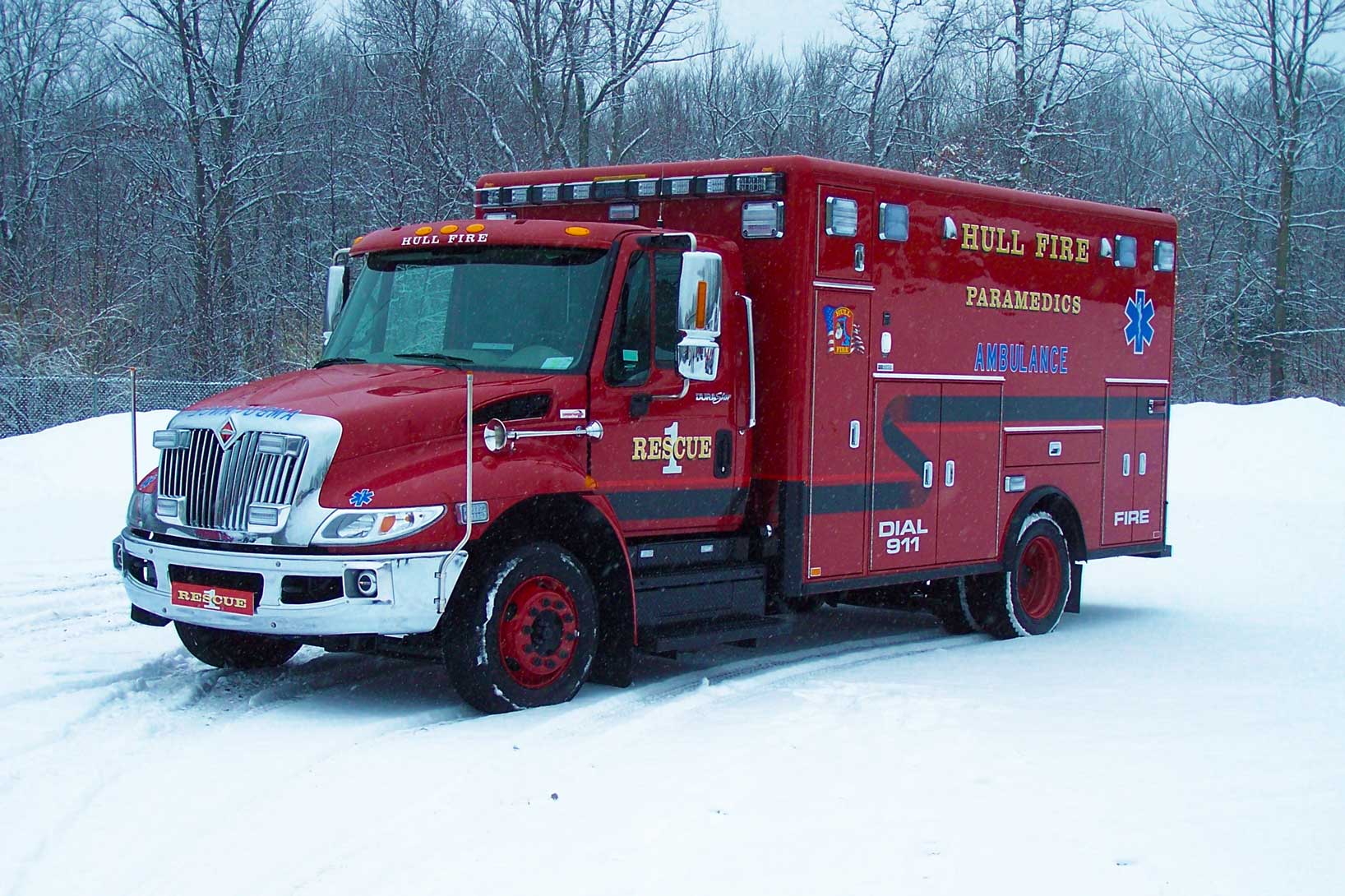 Hull, MA - Horton International 4300 LP Ambulance