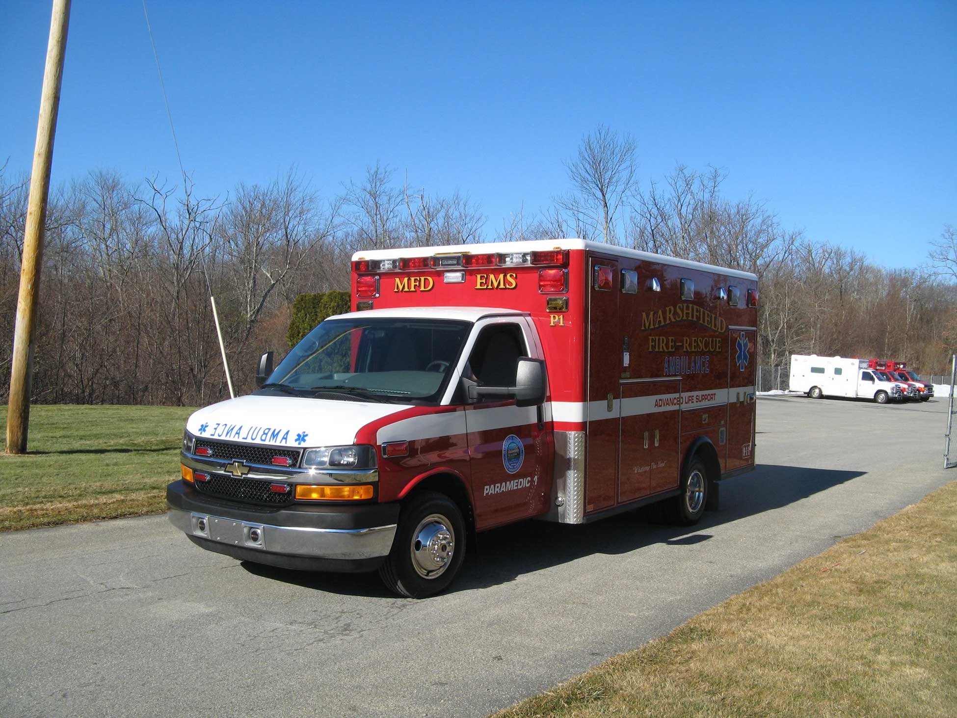 Marshfield, MA - Horton G4500 GMC Ambulance