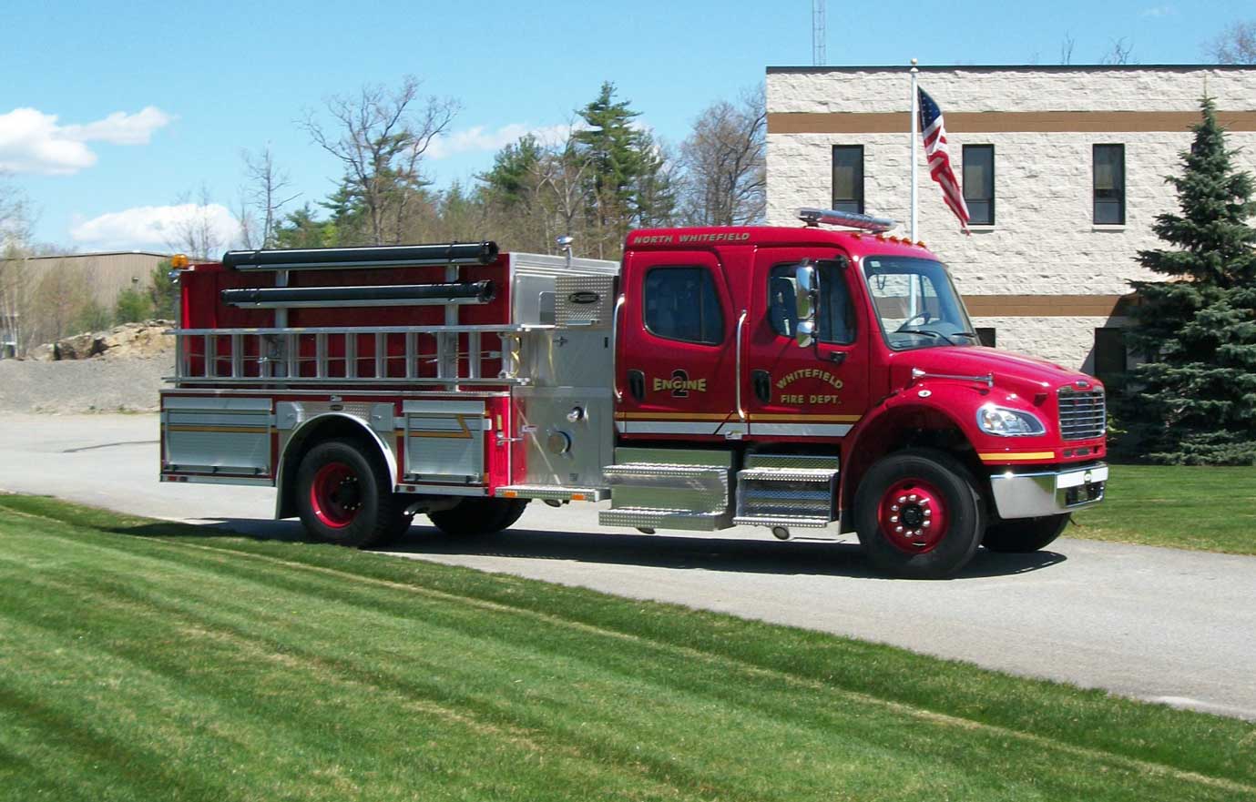 North Whitefield, ME - E-One Freightliner M2 Commercial Pumper
