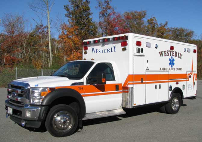 Westerly Ambulance Corps. - Horton Type I Ambulance