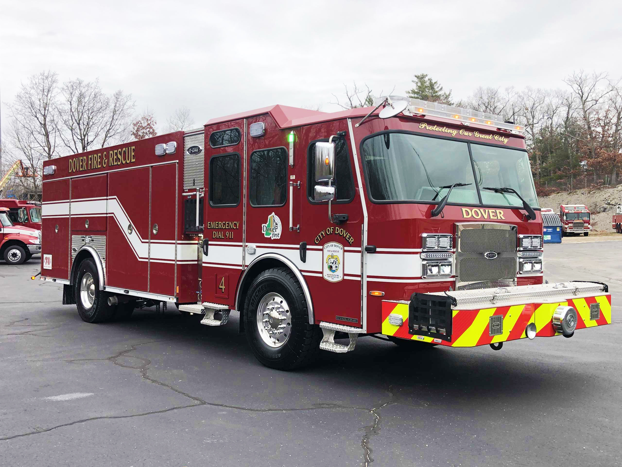 Dover, NH - E-One eMax Rescue Pumper
