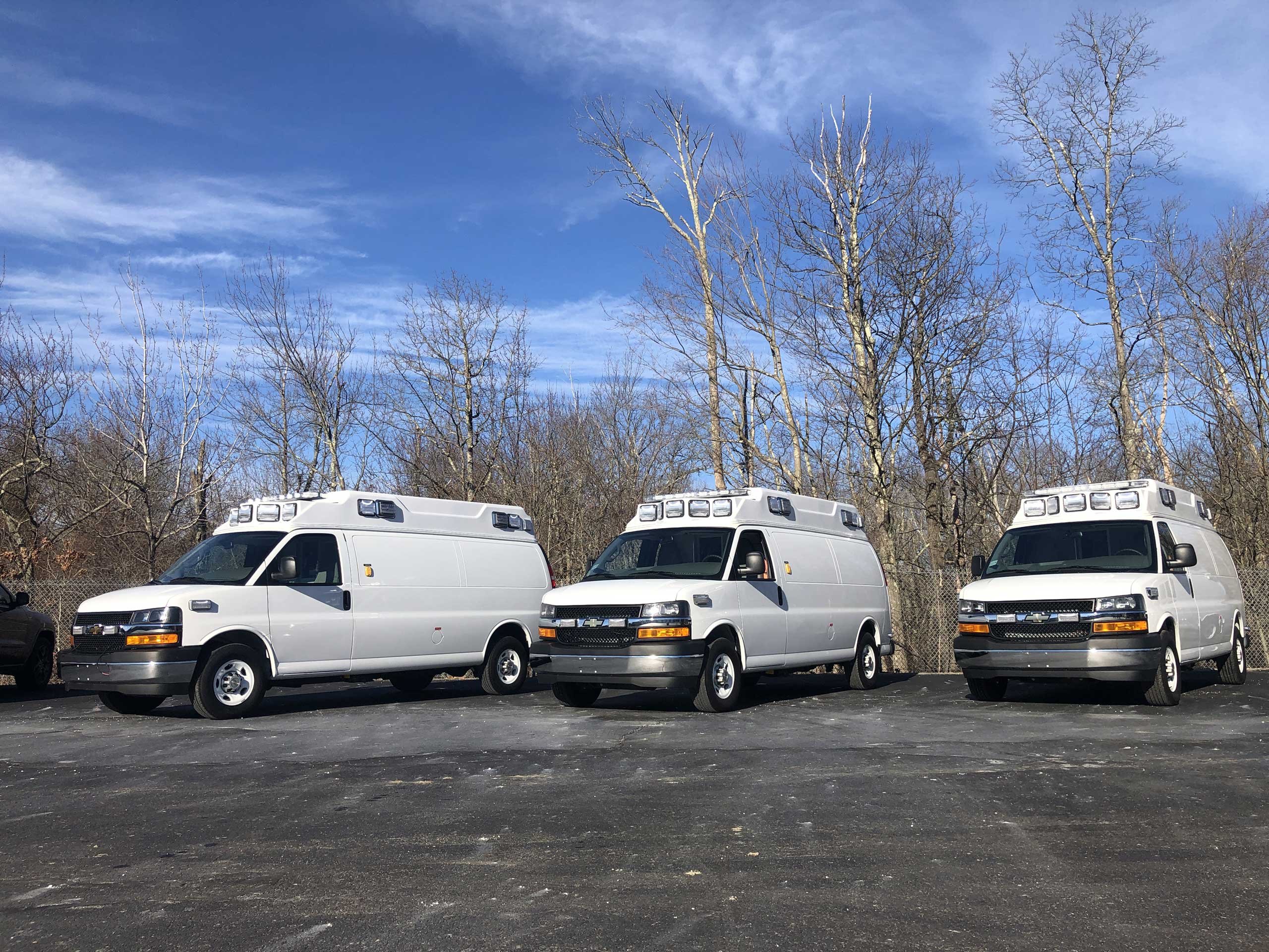 Beauport Ambulance Service Inc - Three (3) Wheeled Coach Type II Ambulances