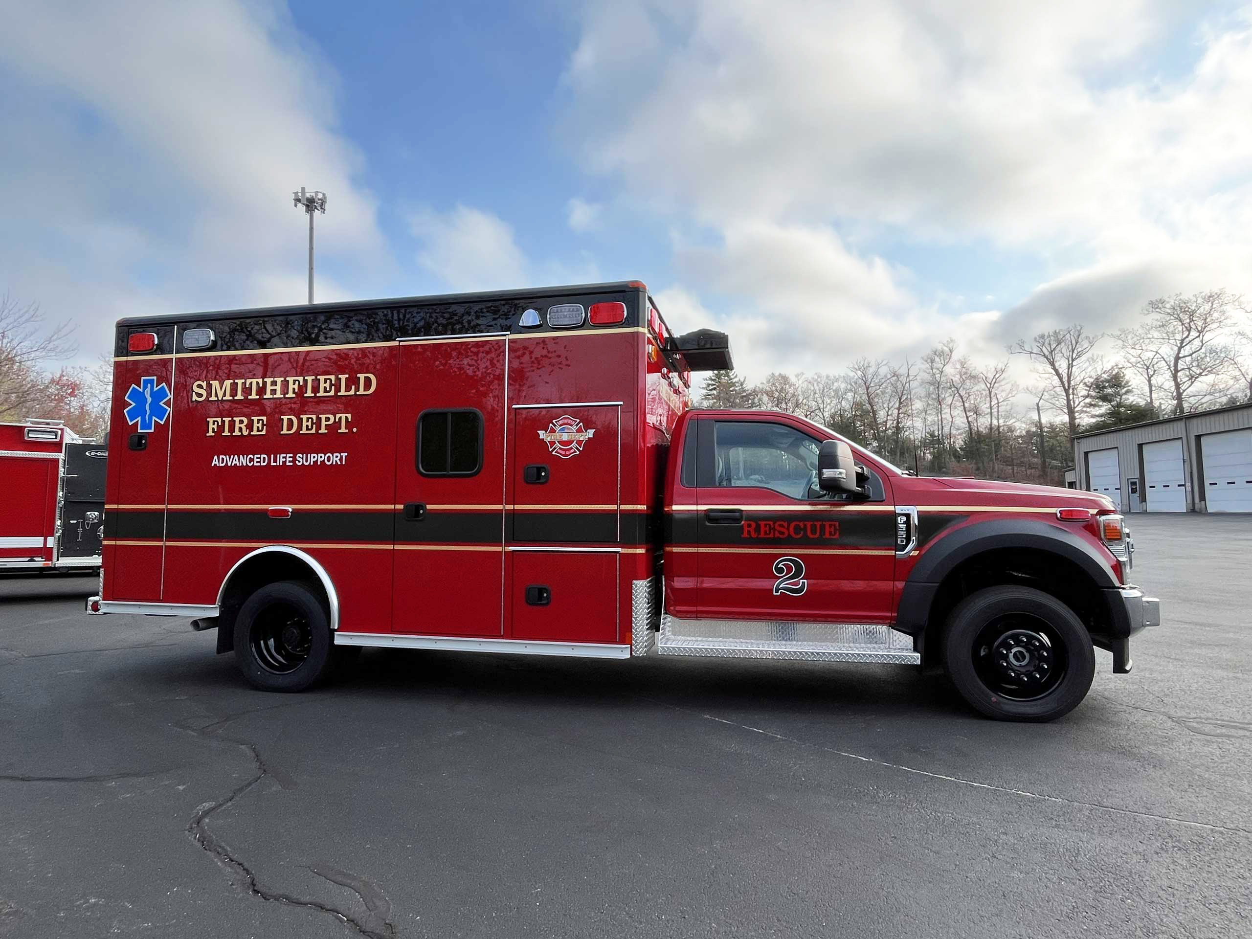 Smithfield, RI - Wheeled Coach / Ford F550 Type I Ambulance