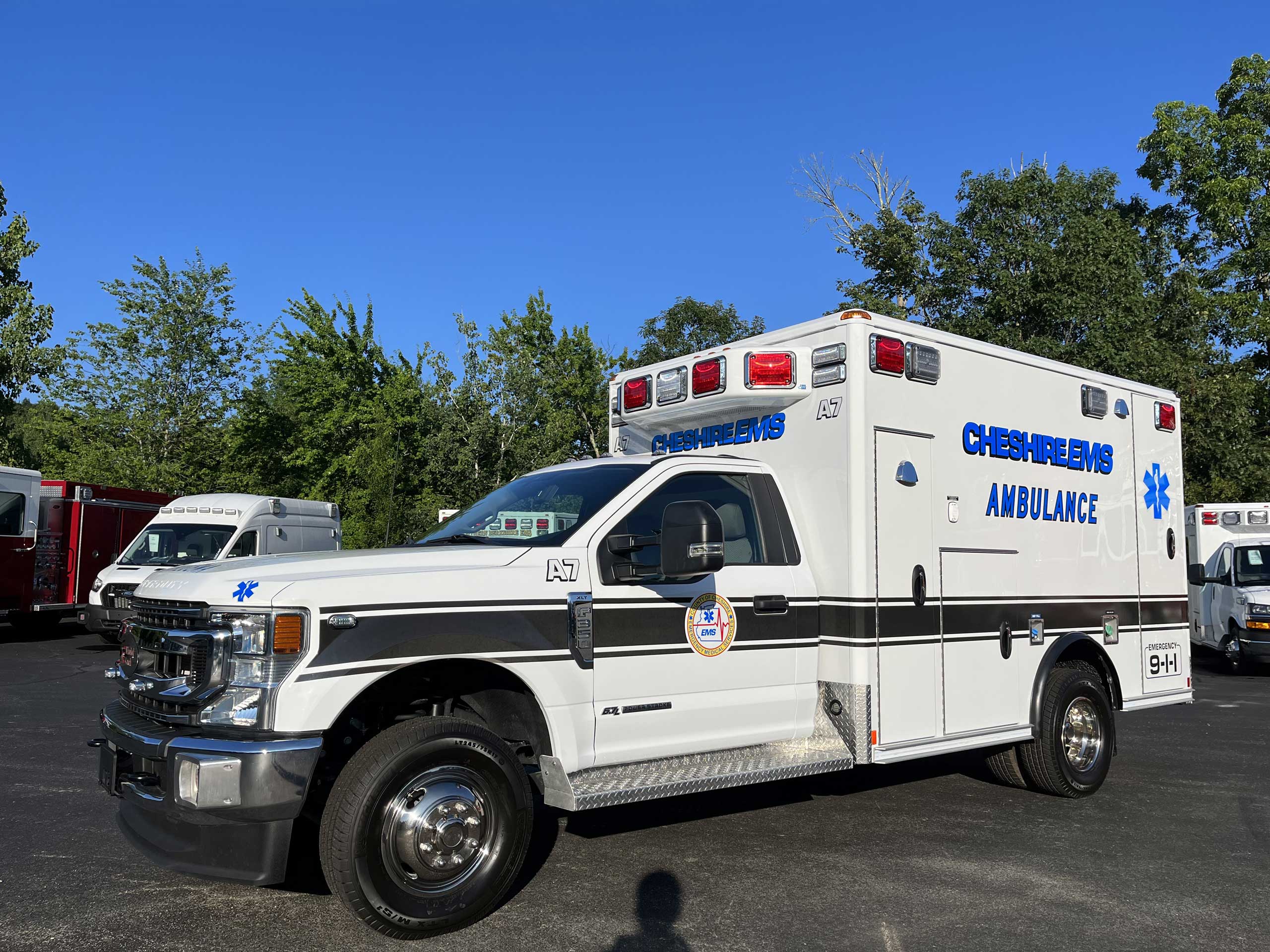 Cheshire County EMS - Wheeled Coach / Ford F350 Type I Ambulance