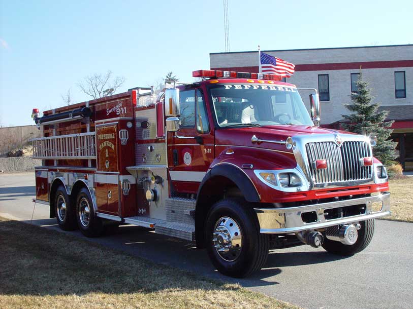 Pepperell, MA - E-One Pumper Commercial Tanker