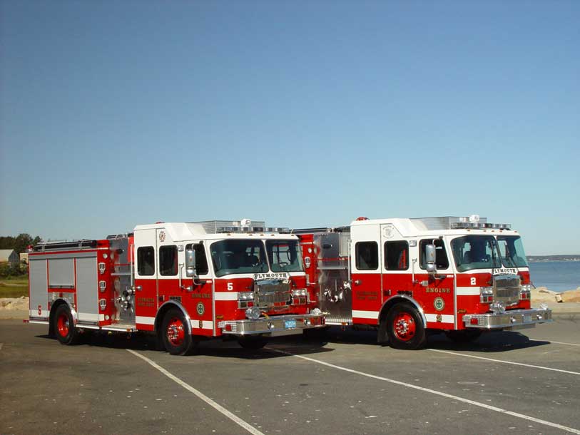 Plymouth, MA -  Two (2) E-One Typhoon Rescue Pumpers