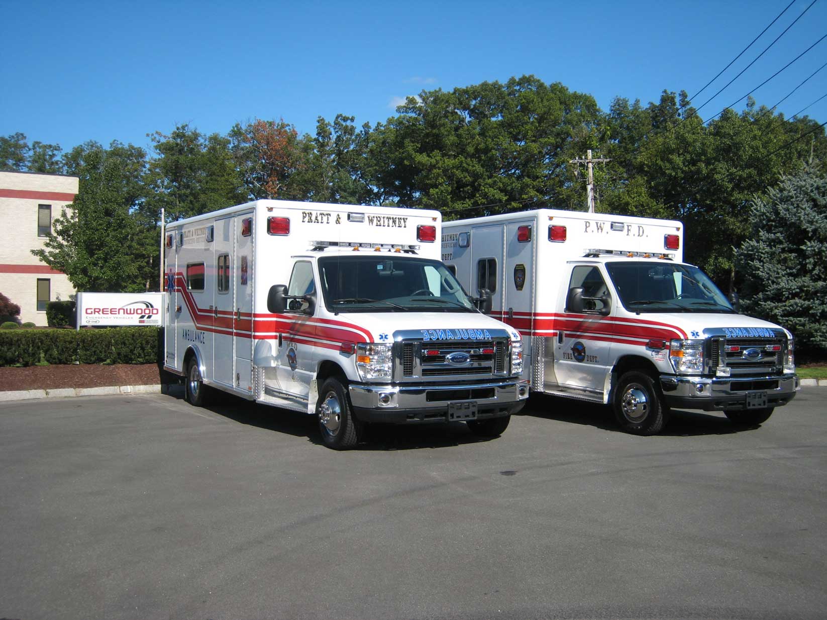 Pratt & Whitney, E. Hartford / Middletown - Horton Type III Ambulance's