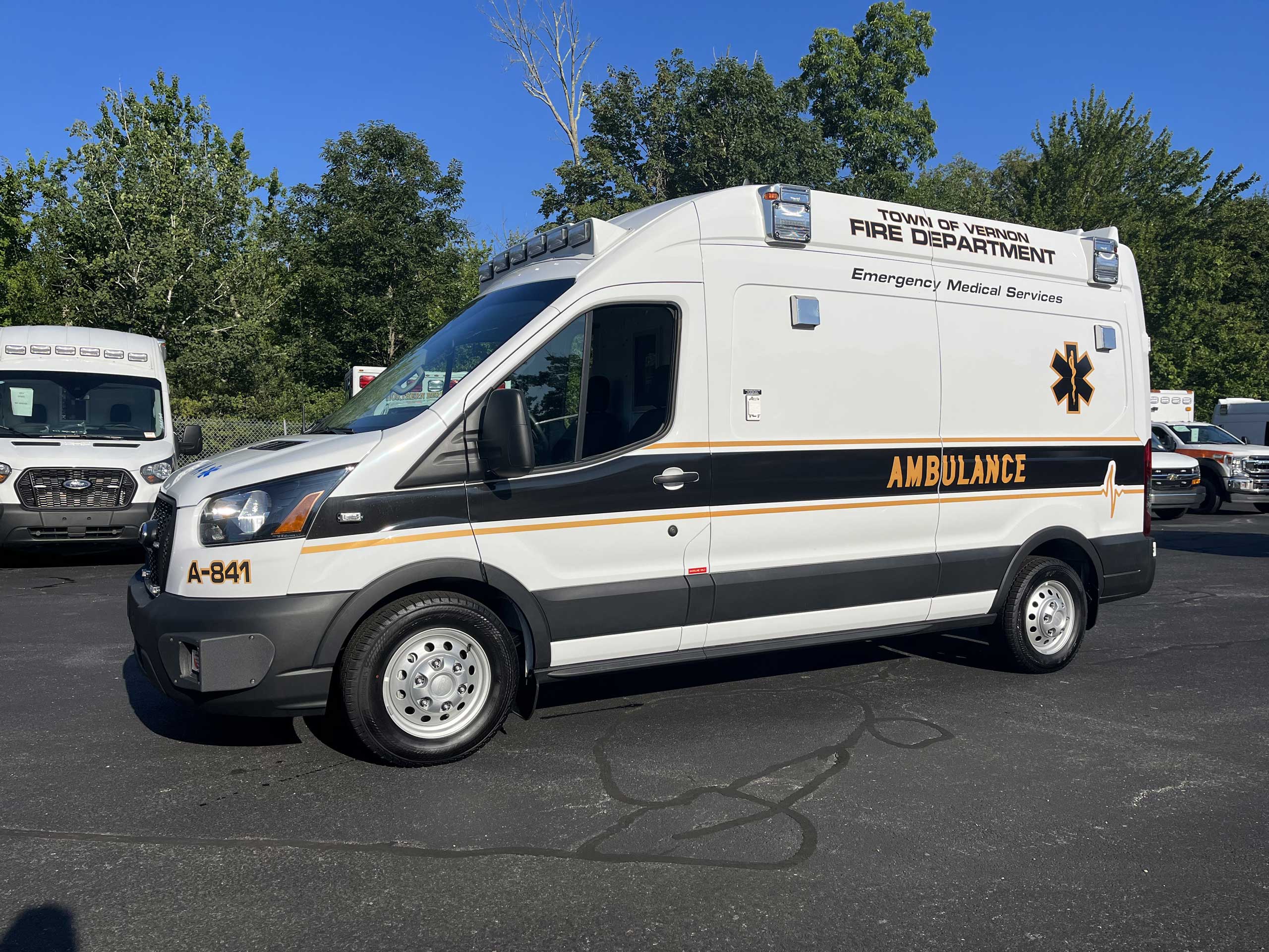 Vernon, CT - Wheeled Coach / Ford Transit Type II Ambulance