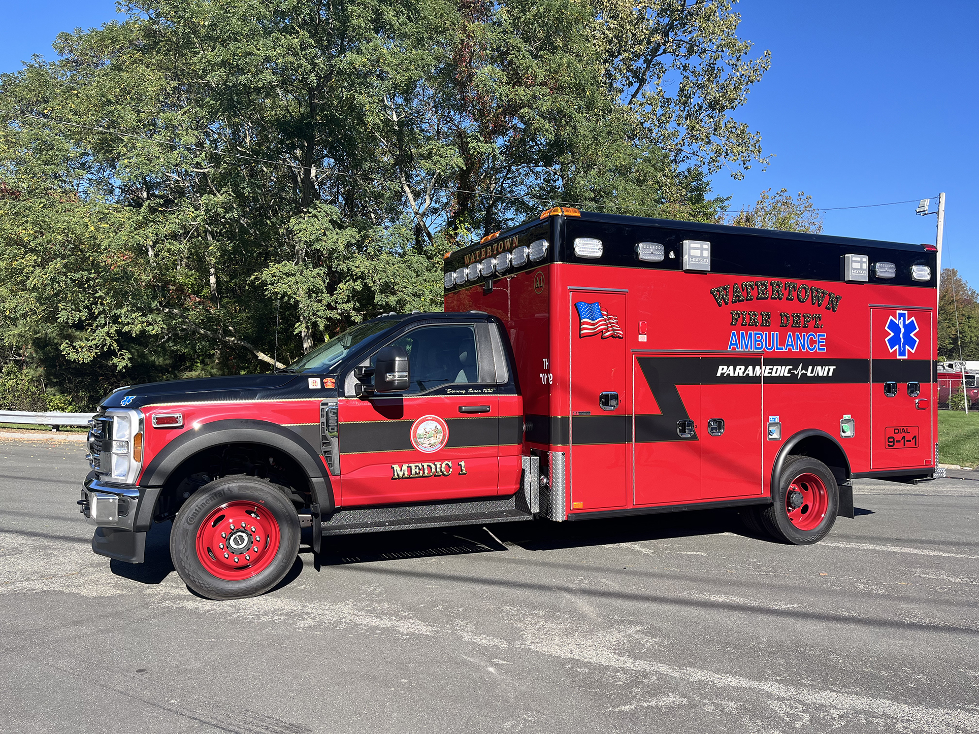 Watertown, MA – Horton / Ford F550 Type I Ambulance