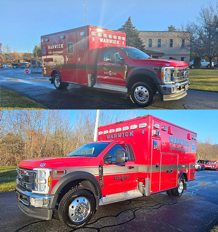 Warwick, RI  - Two (2) Horton / Ford F550 Type I Ambulances