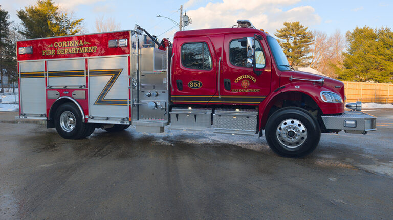 Corinna, ME – E-One / International VM8 Rescue Pumper