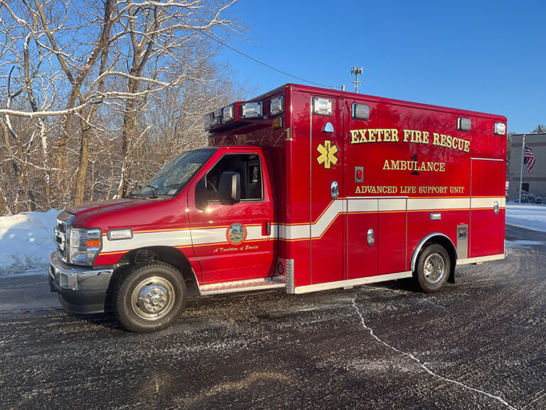 Exeter, NH – Wheeled Coach / Ford E450 Type III Ambulance
