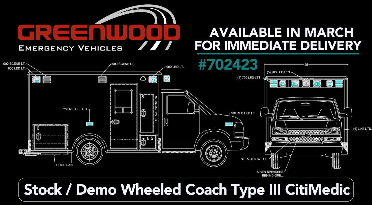 Stock# 702423 Type III CitiMedic Ambulance
