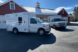Cheshire, NH – Two (2) Wheeled Coach / Ford E350 Type III Ambulances