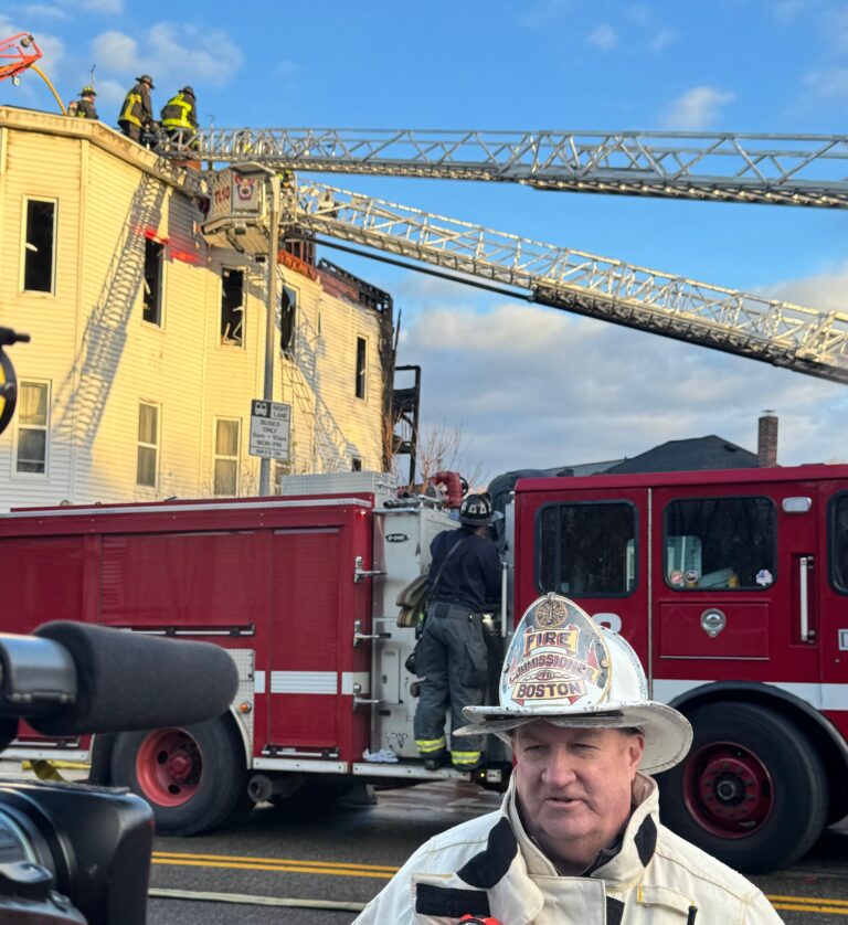 Boston F.D. in Action!