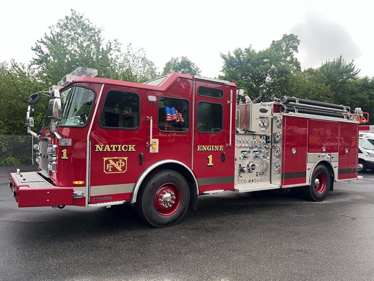 Natick, MA – E-One Custom Pumper