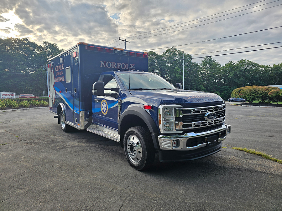 Norfolk Lions Club – Horton / Ford F550 Type I Ambulance
