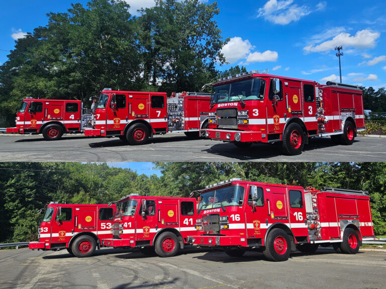 Boston, MA – Six (6) E-One Custom Pumpers