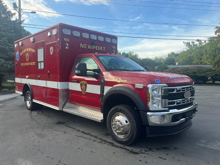 Newport, RI Fire Department – Wheeled Coach F550 Type I Ambulance