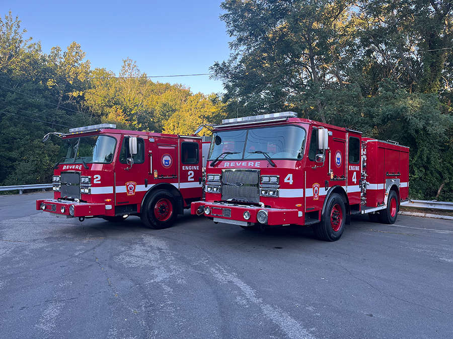 Revere, MA – Two (2) E-One Custom Pumpers