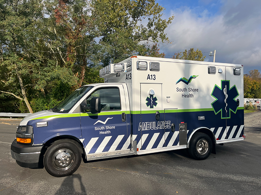 South Shore Health – Wheeled Coach Chevy G3500 Type III Ambulance
